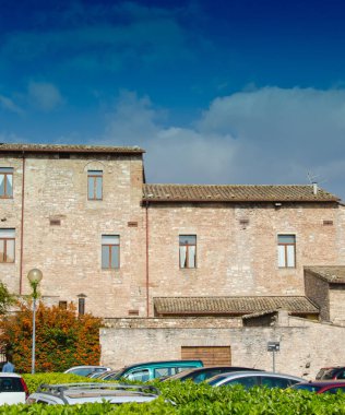 İtalya, Umbria 'da Eski Büyü Mimarisi