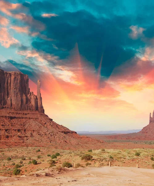 Rocks Colors Monument Valley Usa — Stock fotografie