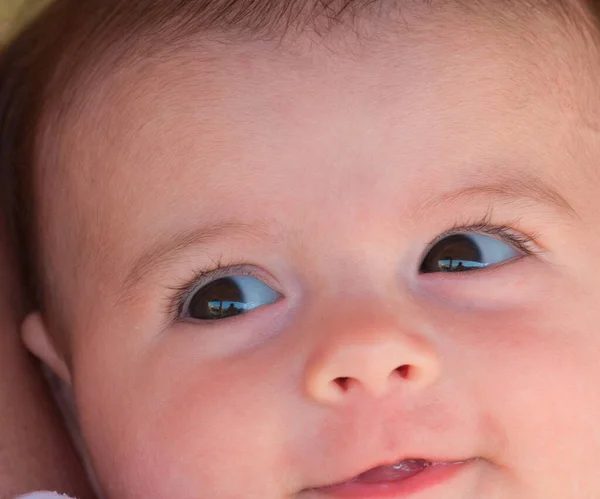 Baby Girl Face Expression Italy — Stock Photo, Image