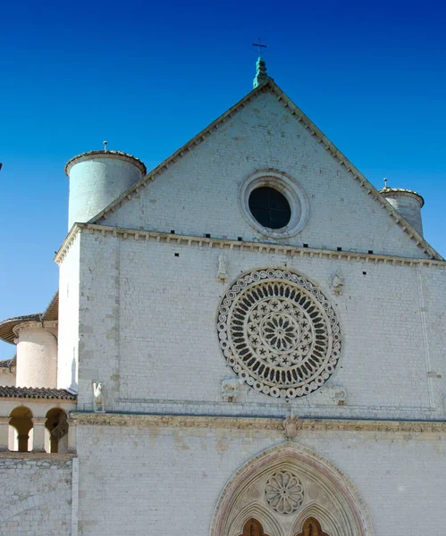 Detaliu Arhitectură Assisi Umbria Italia — Fotografie, imagine de stoc
