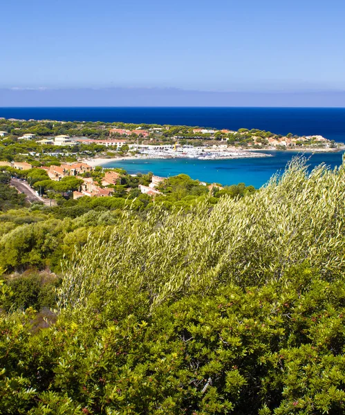 Merveilleuses Couleurs Mer Corse France — Photo