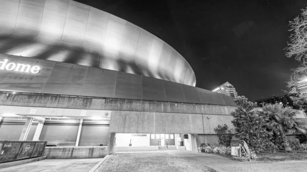 New Orleans Febbraio 2016 Mecredes Benz Superdome Notte Questo Stadio — Foto Stock
