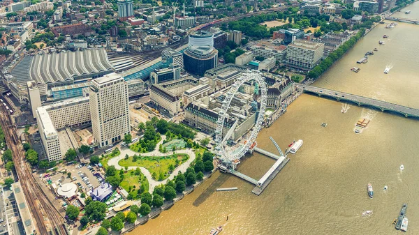 Spectacular Aerial View London — Stock Photo, Image