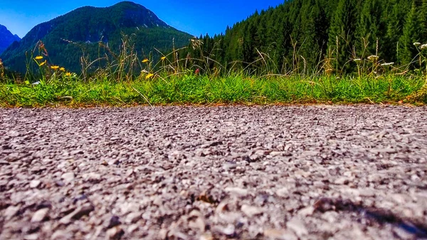 Droga Dolomitów Włochy — Zdjęcie stockowe