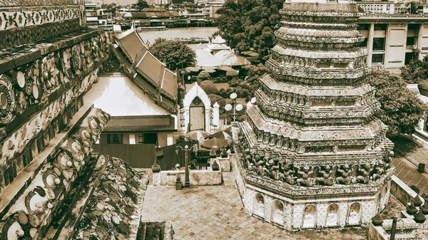 Bangkok August 2008 Туристи Відвідують Знаменитий Храм Ват Аран — стокове фото