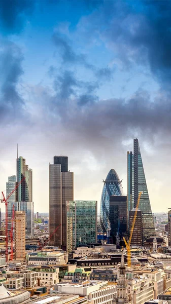 Vista Aérea Edifícios Londres Reino Unido — Fotografia de Stock