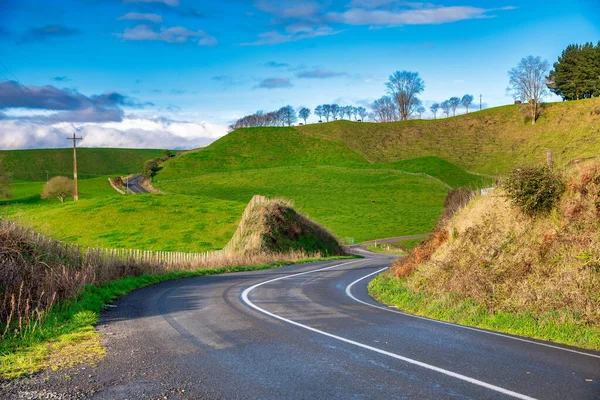 Prachtige Weg Van Nieuw Zeeland North Island — Stockfoto