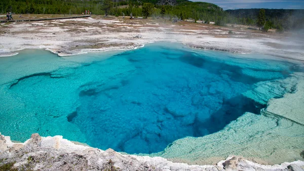 Excelsior Geyser Crater Yellowstone National Park Wyoming — Stockfoto