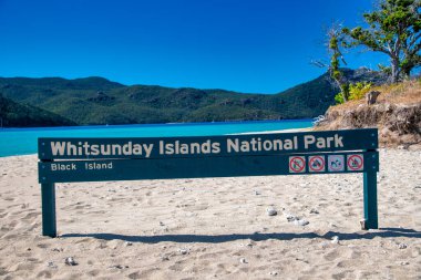 Whitsunday Islands National Park - Black Island clipart