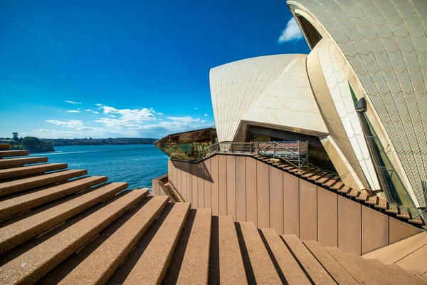 Sydney Agosto 2018 Interior Ópera Dia Ensolarado — Fotografia de Stock