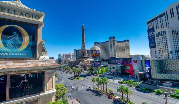 Las Vegas June 2019 Las Vegas Strip Beautiful Day — Stok fotoğraf