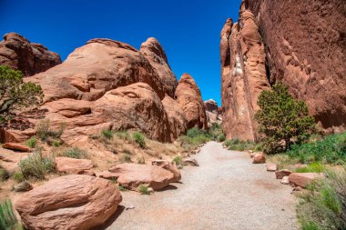Utah, Arches Ulusal Parkı 'nın inanılmaz kayaları