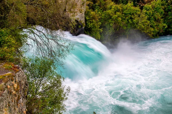 Могучий Водопад Хука Водопады Новой Зеландии — стоковое фото