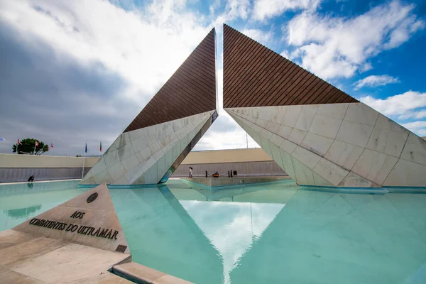 Monumento Los Combatientes Ultramar Lisboa Portugal —  Fotos de Stock