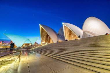 SYDNEY - 20 AĞUSTOS 2018: Burası ünlü bir turistik mekan.