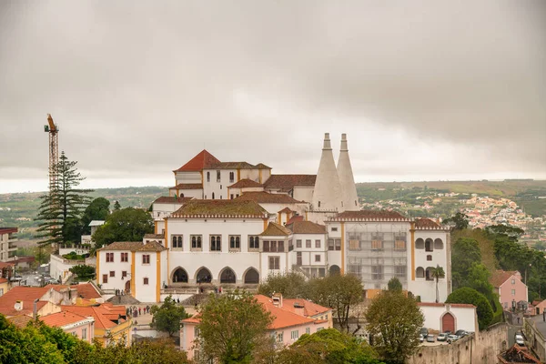 Vista Aérea Del Horizonte Sintra Portugal —  Fotos de Stock