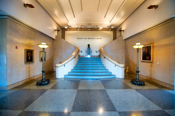 Los Angeles Julho 2017 Prefeito Tom Bradley Room City Hall — Fotografia de Stock