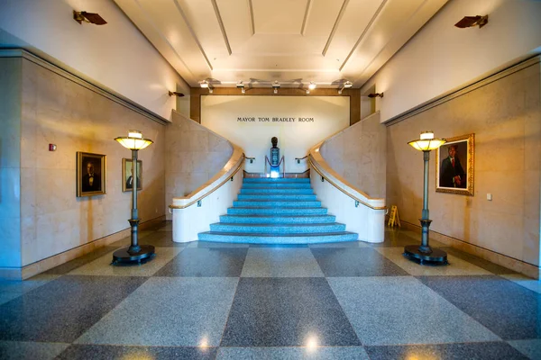 Los Angeles July 2017 Mayor Tom Bradley Room City Hall — Stock Photo, Image