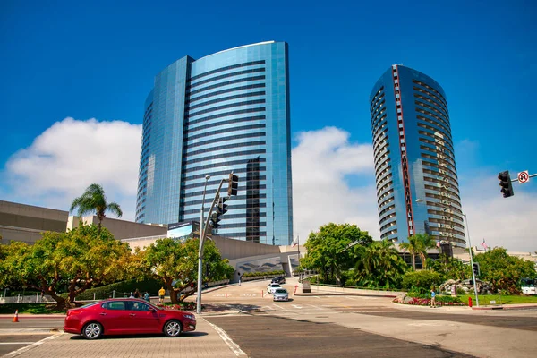 San Diego Juli 2017 Moderna Byggnader Centrala San Diego — Stockfoto