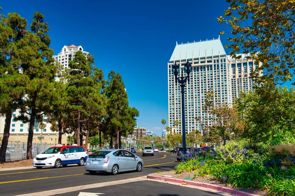 San Diego Julio 2017 Parque Municipal Embarcadero Pier — Foto de Stock