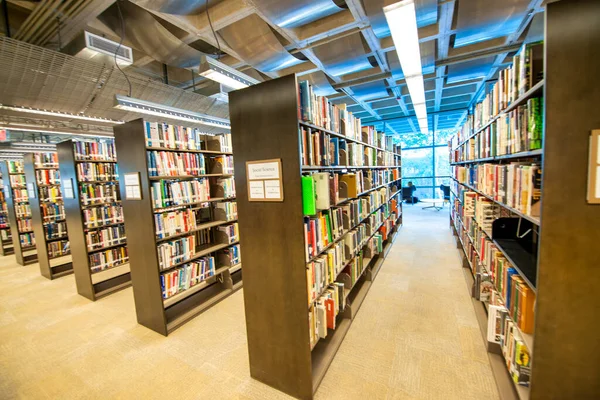 San Diego Julho 2017 Interior Biblioteca Pública San Diego — Fotografia de Stock