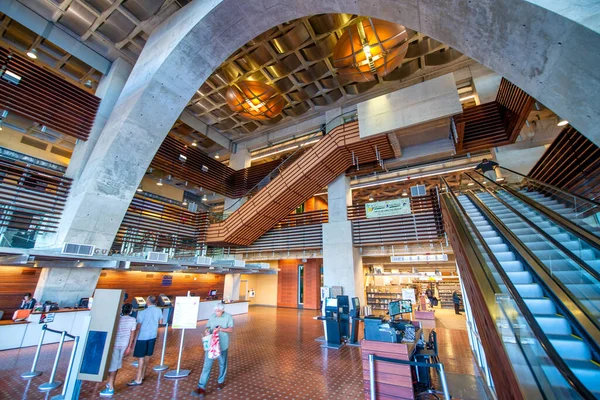 San Diego Julho 2017 Interior Biblioteca Pública San Diego — Fotografia de Stock