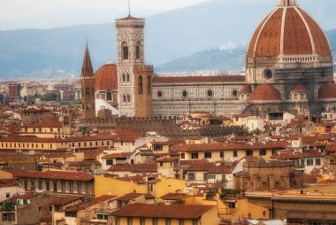 Michelangelo Meydanı 'ndan Floransa manzarası