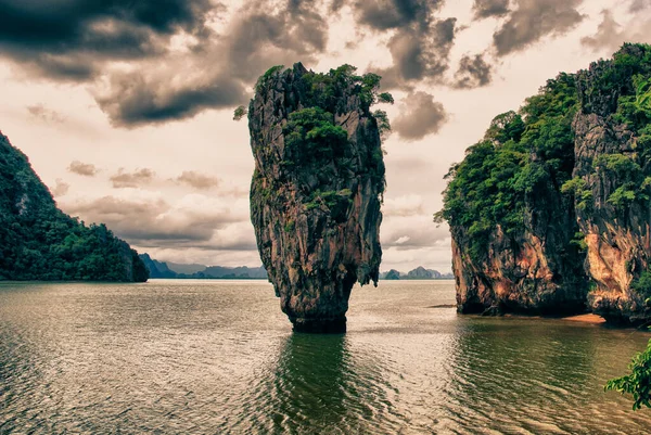 Natureza Vegetação Ilha James Bond Tailândia — Fotografia de Stock