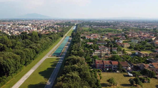 Caserta Itálie Letecký Pohled Město Slavné Reggie — Stock fotografie