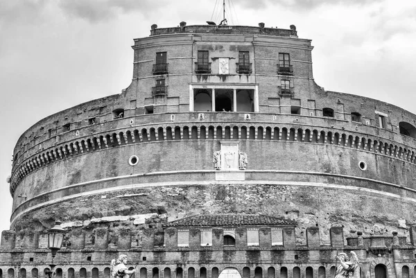 Castel Sant Angelo Roma Itália Detalhe Arquitetônico — Fotografia de Stock