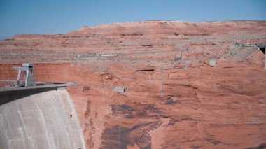 Glen Canyon Barajı yaz sezonunda, ABD