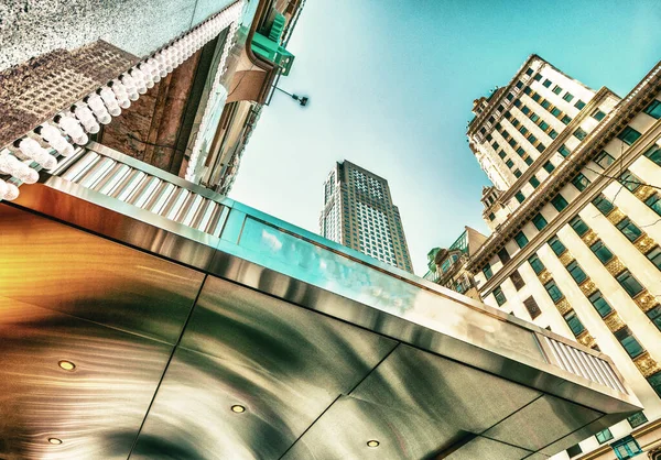Modern Buildings Downtown Manhattan — Stock Photo, Image