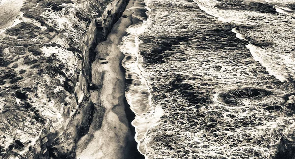 Kustlinjen Great Ocean Road Delstaten Victoria Australien Flygfoto Från Drönare — Stockfoto