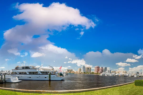 Skyline Von West Palm Beach Florida — Stockfoto