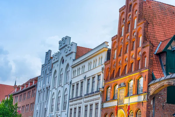 Lubeck Allemagne Bâtiments Médiévaux Anciens — Photo