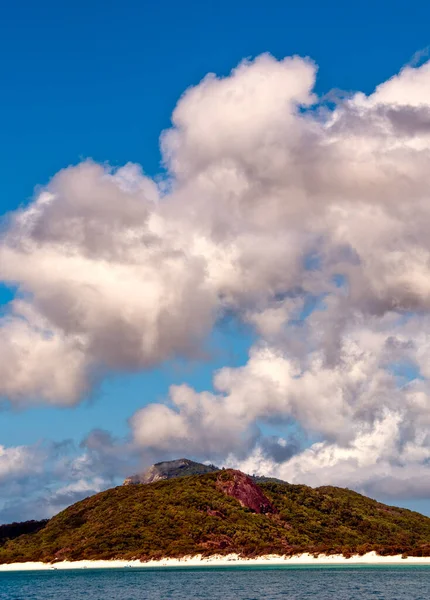 Plaża Whitehaven Archipelagu Whitsundays Queensland Australia — Zdjęcie stockowe