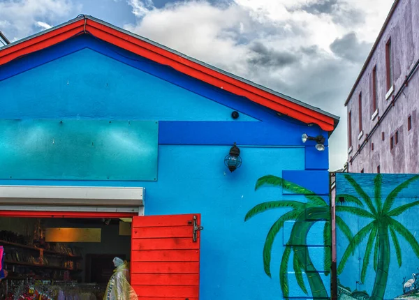 Caribbean Architecture Grand Turk — Stock Photo, Image