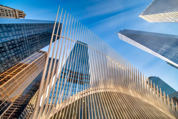 New York City December 2018 Utsikt Över World Trade Center — Stockfoto