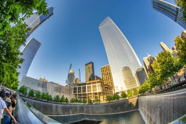 New York City Juni 2013 World Trade Center Vacker Solig — Stockfoto