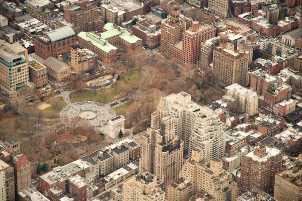 New York City December 3Rd 2018 Flygfoto Från Manhattan Från — Stockfoto