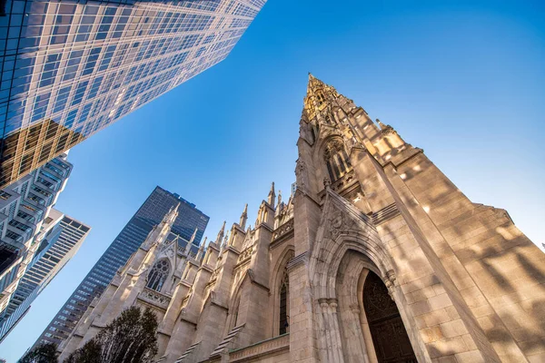 Katedra Patryka Manhattanie Nowy Jork — Zdjęcie stockowe