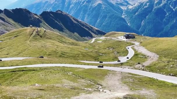 Montagne del Parco Nazionale Grossglockner, Austria. — Video Stock