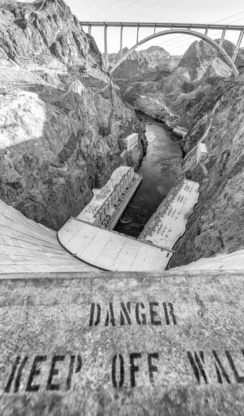 Hoover Dam Usa Vodní Elektrárna Pomezí Arizony Nevady — Stock fotografie