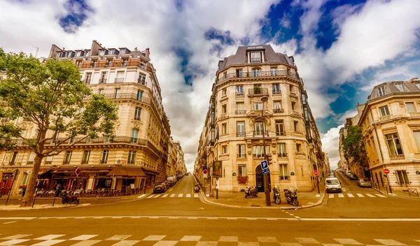 Classic Street Buildings Paris Avenue Kleber — Stock Photo, Image