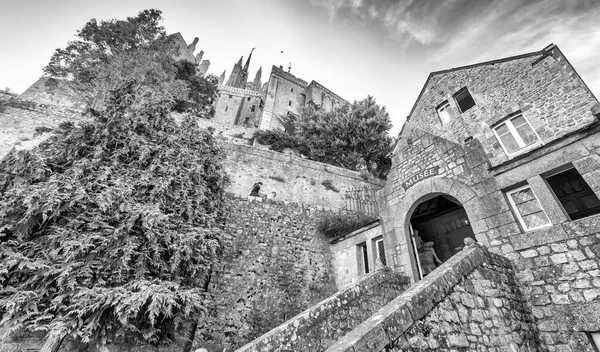 Mont Saint Michel Normandie Francie — Stock fotografie