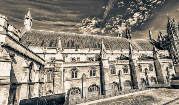 Vista Exterior Abadía Westminster Londres —  Fotos de Stock