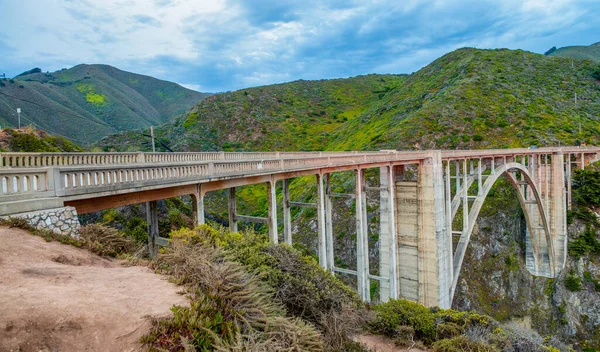 Bixby Bridge Big Sur California — Stock fotografie