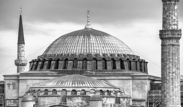 Hagia Sofya Vid Solnedgången Istanbul Turkiet — Stockfoto