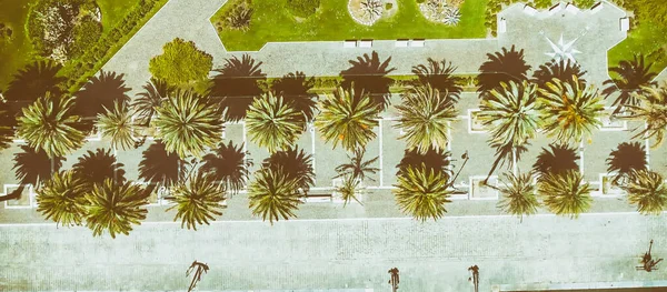 Luftaufnahme Der Stadtpromenade — Stockfoto