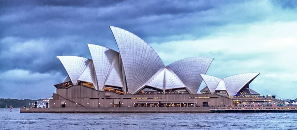 Sydney Octubre 2015 Ópera Sydney Fue Diseñado Por Arquitecto Danés —  Fotos de Stock